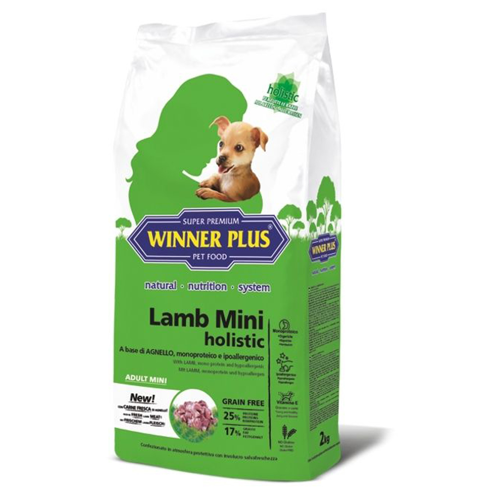 Winner Plus Holistic Lamb Mini kutyaeledel 2 kg