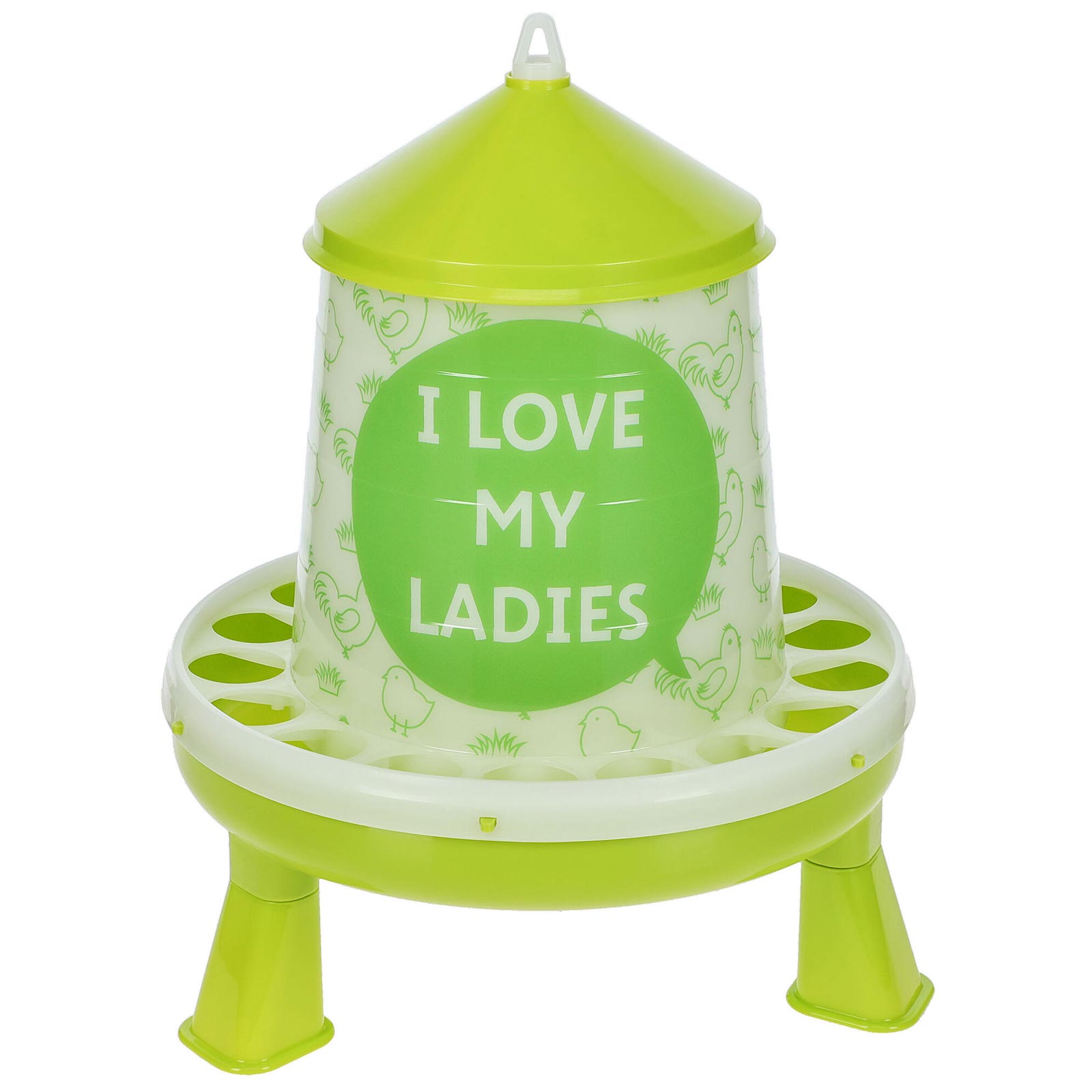 Automata etető lábakkal "I love my Ladies" 4,8 liter