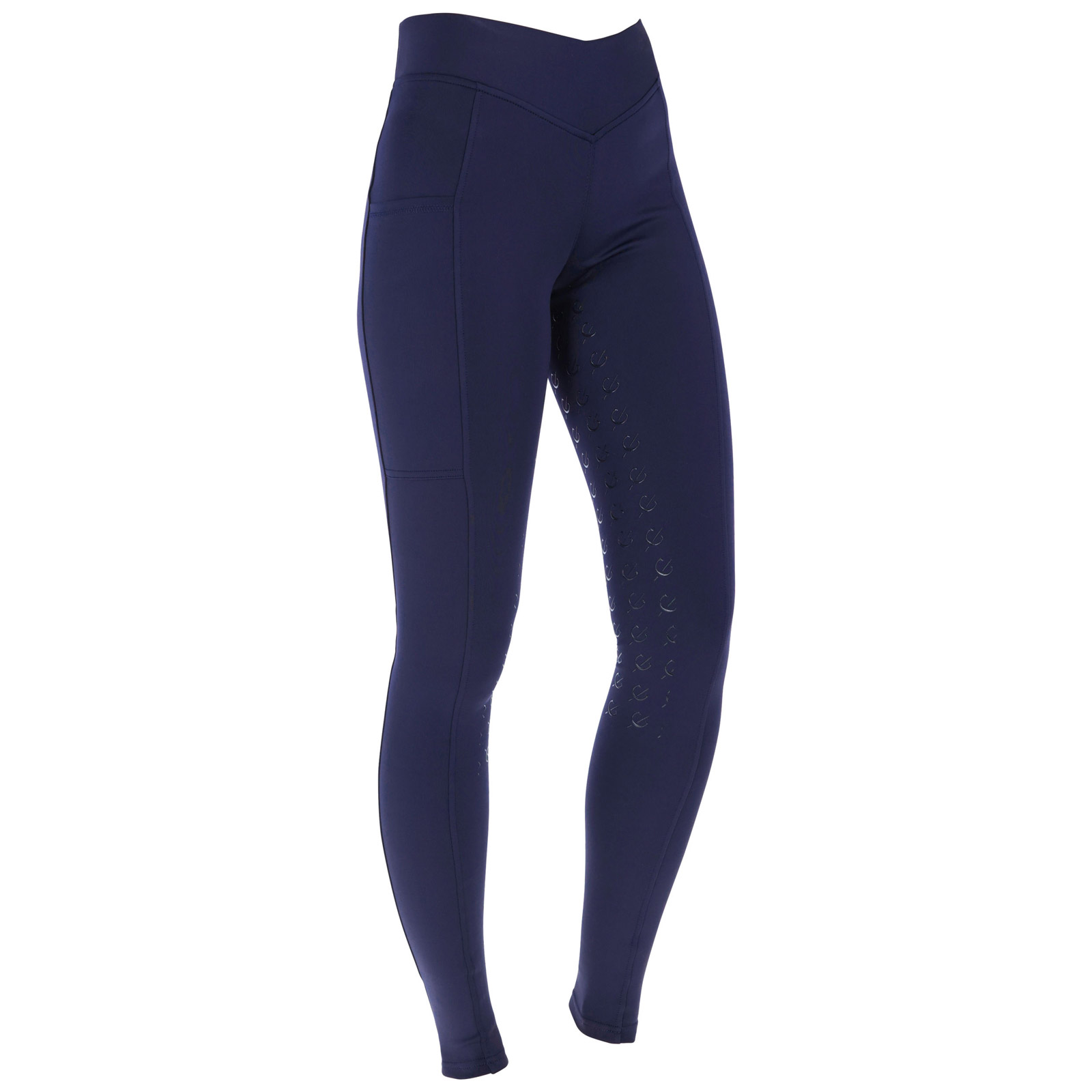 Covalliero ClassicStar gyermek lovagló leggings kék 152/158