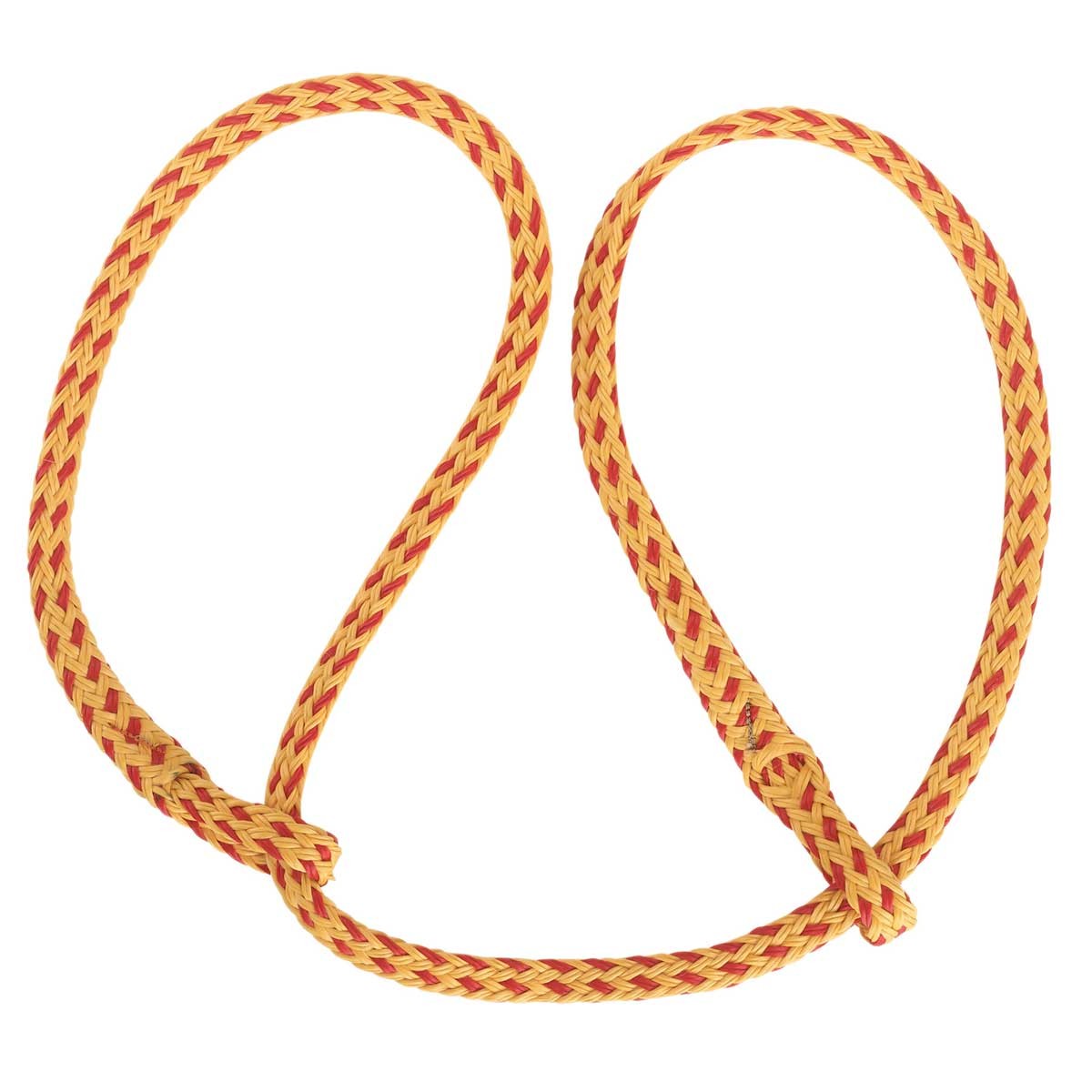 Kerbl szüléssegítő kötél poli / lapos sárga-piros két hurokkal