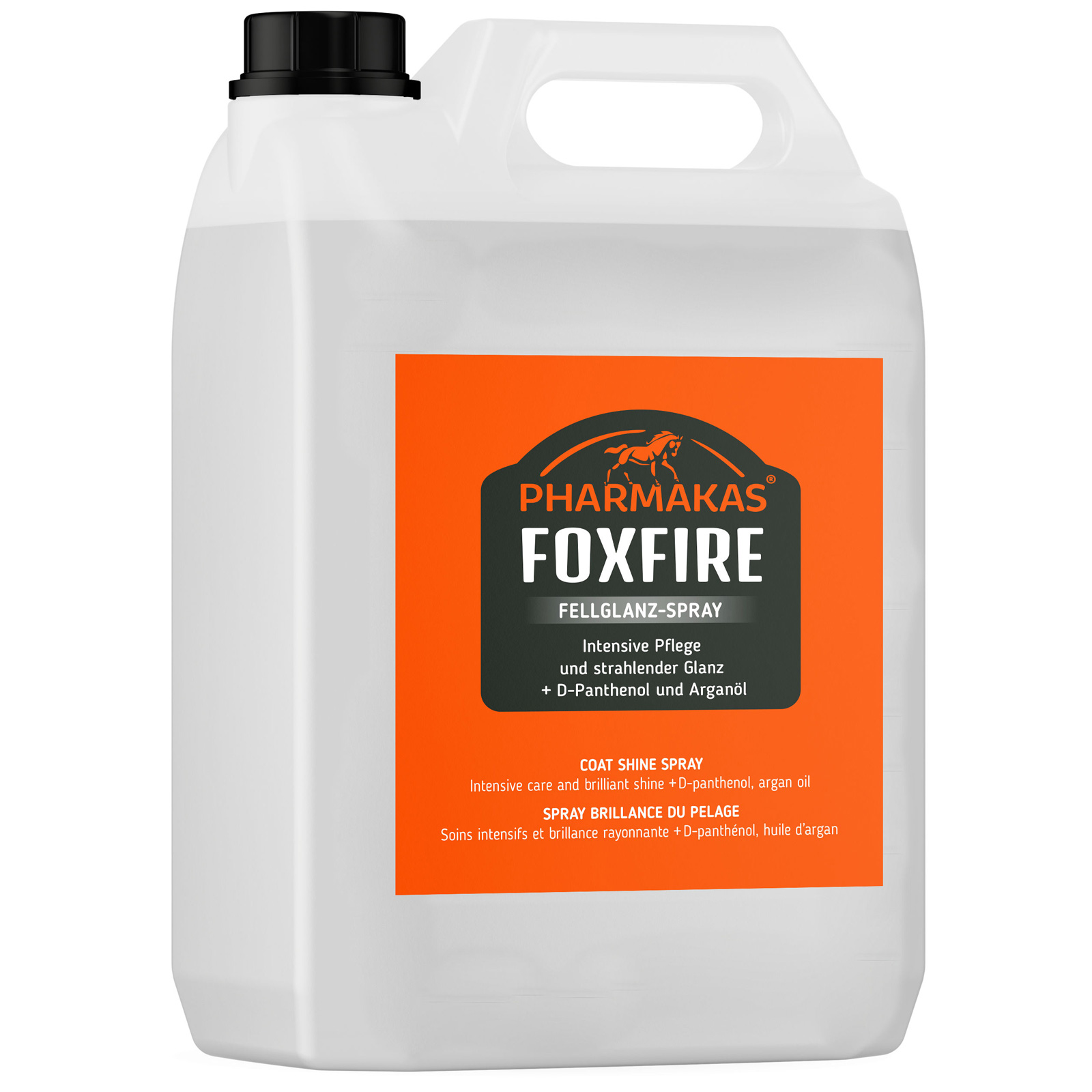 PHARMAKAS HORSE fitform FOXFIRE szőrzetfényező spray 5 L
