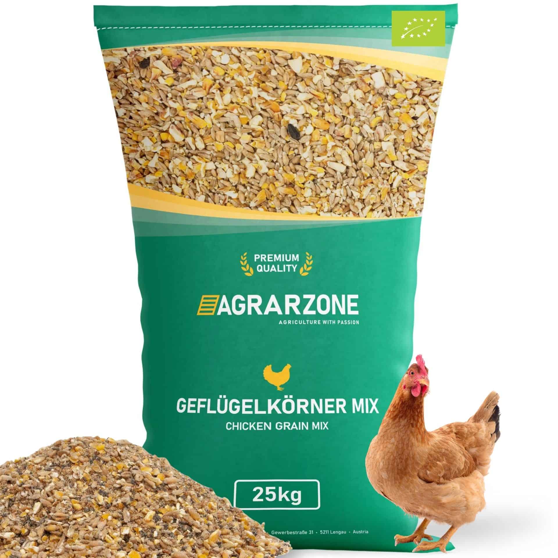 Agrarzone bio csirketáp gabonakeverék 25 kg
