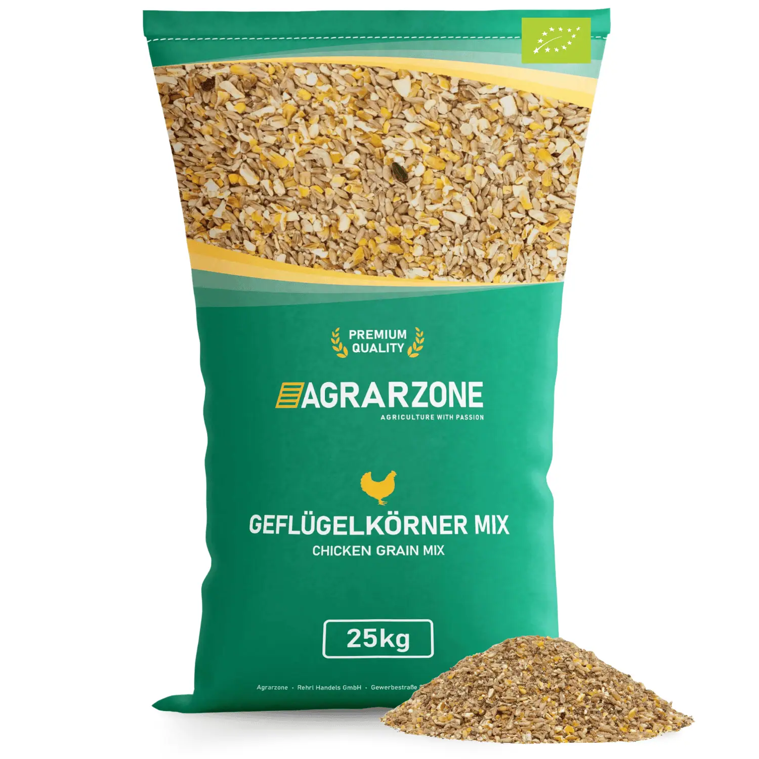 Agrarzone bio csirketáp gabonakeverék 25 kg