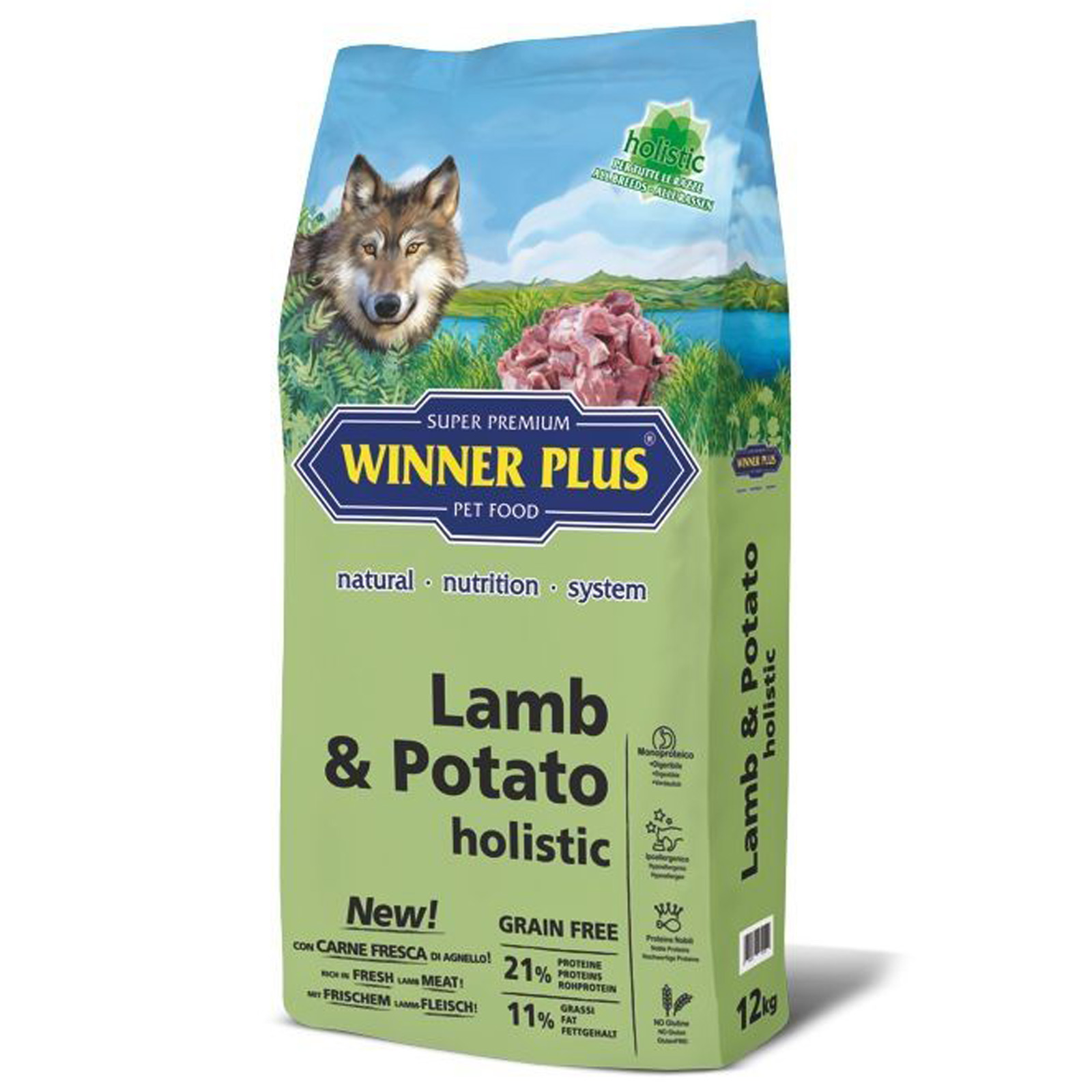 Winner Plus Holistic Lamb & Potato kutyaeledel