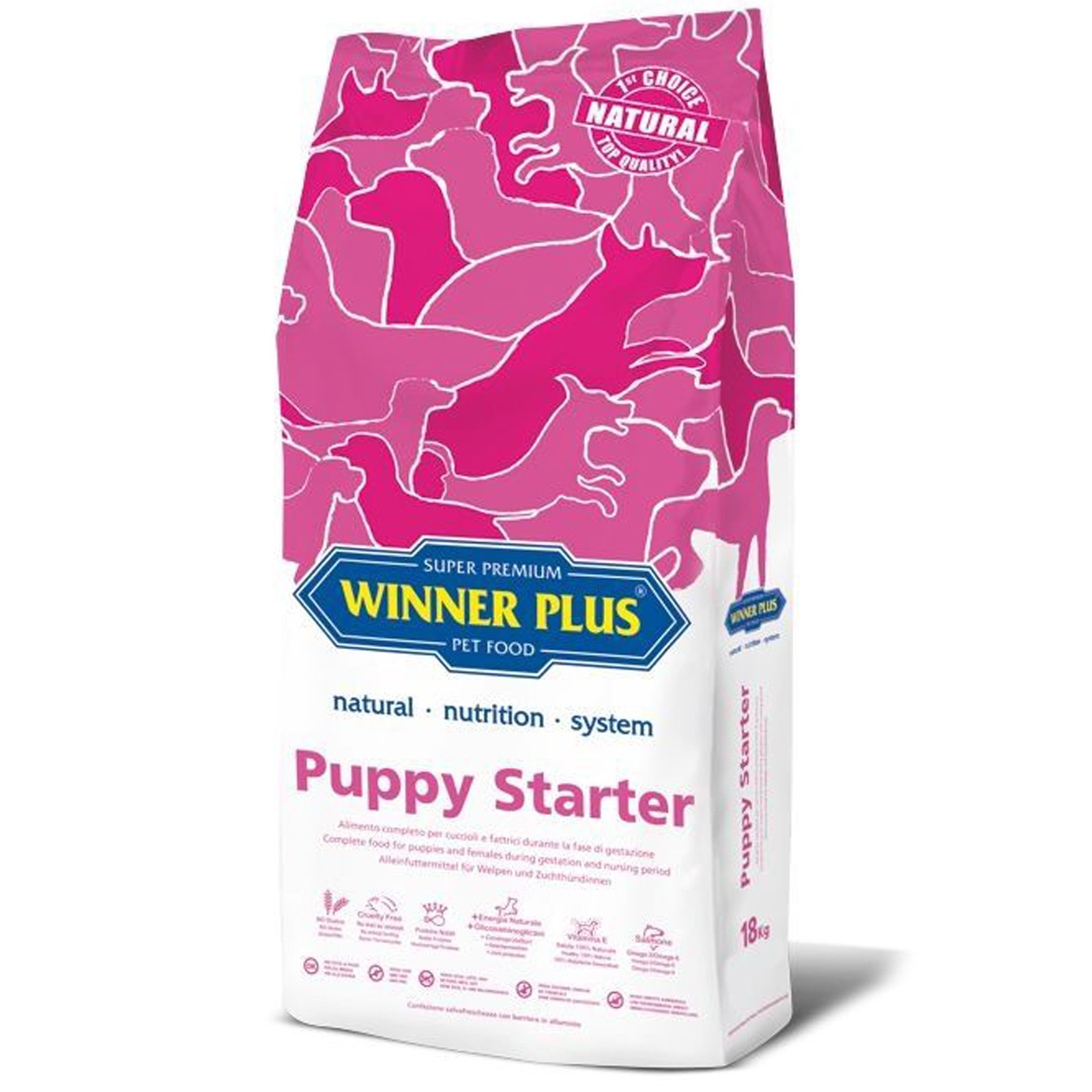 Winner Plus Super Premium Puppy Starter kölyökkutyáknak