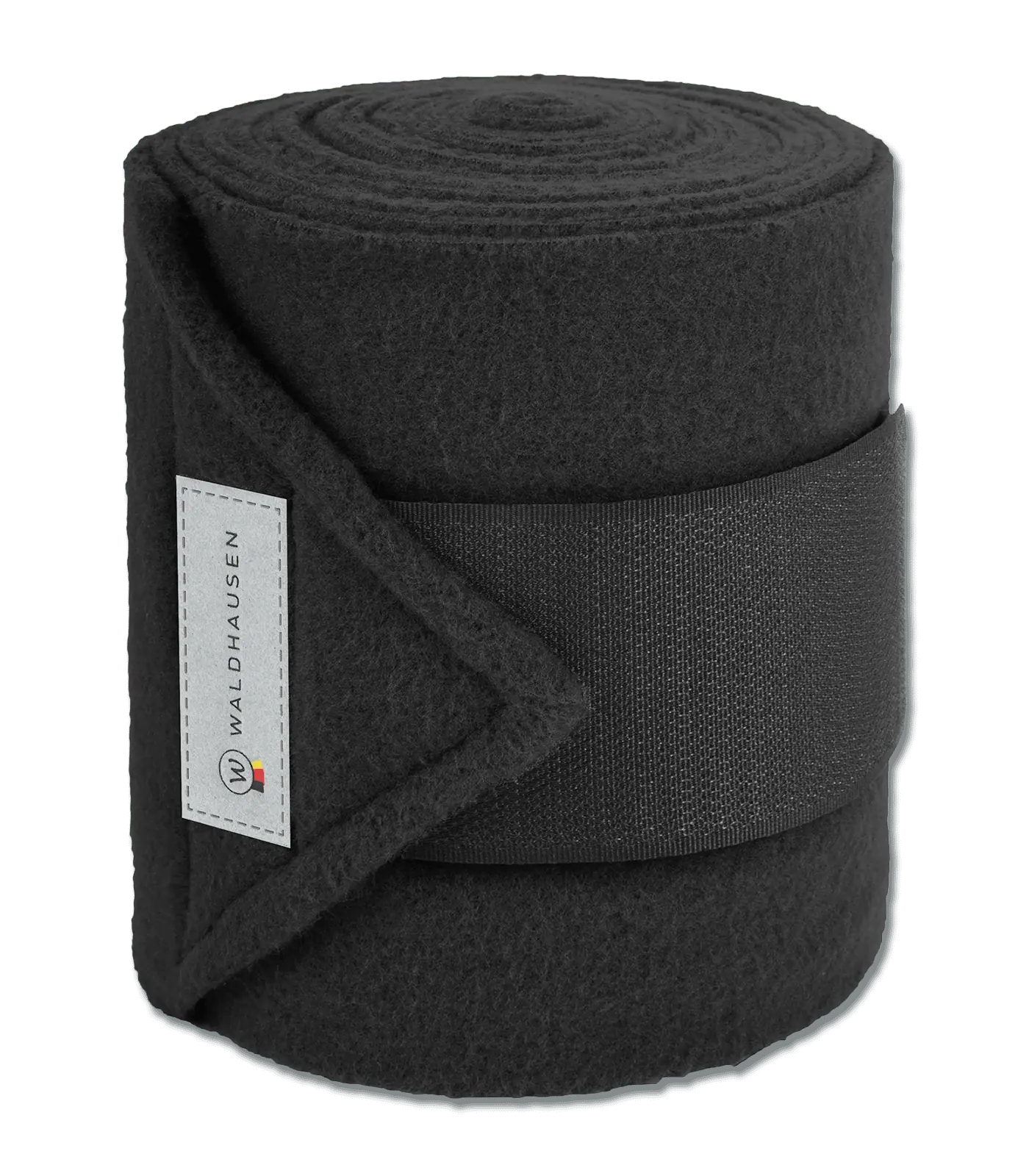 Basic Fleece Bandages, set of 4 black