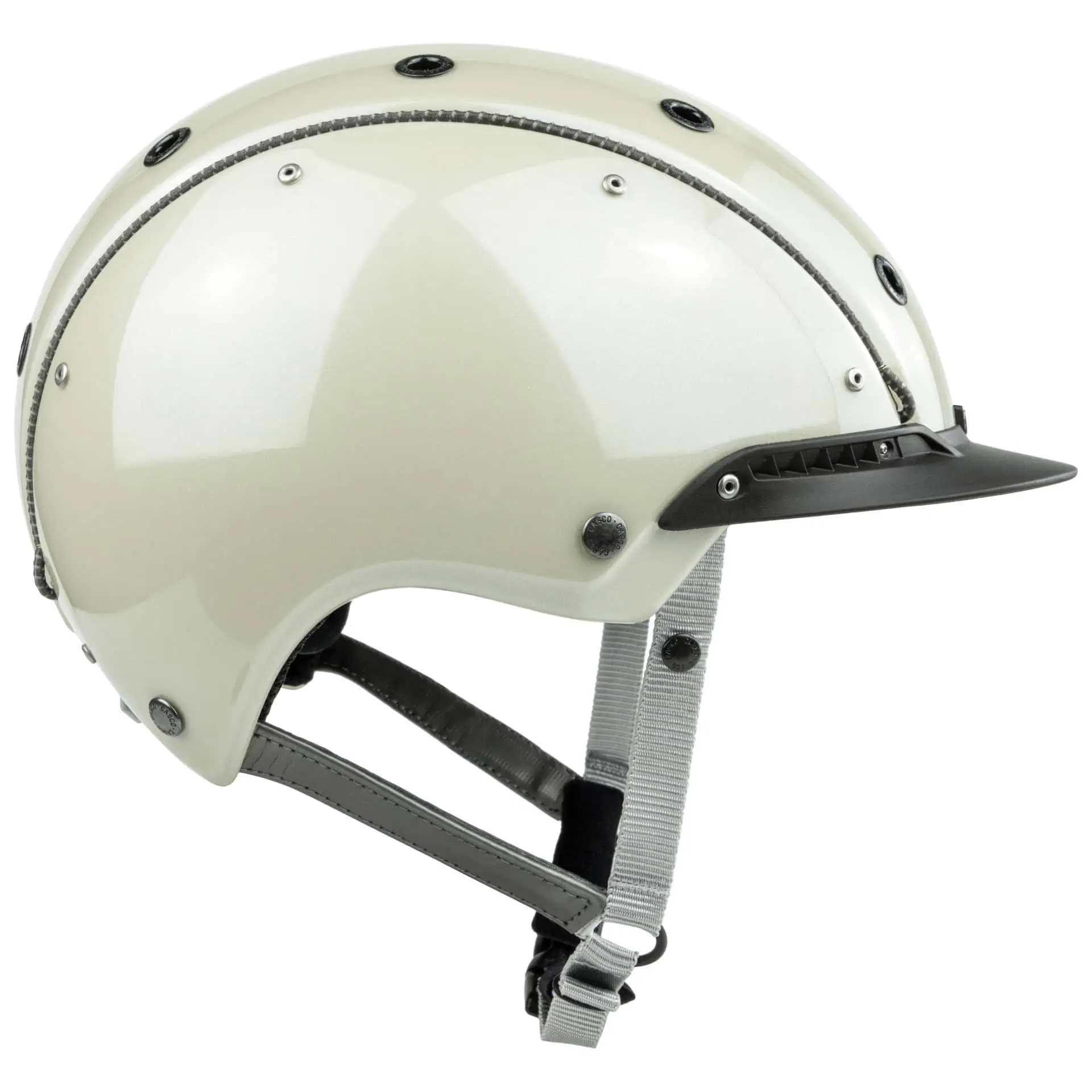 Casco lovaglósisak Champ 3 Plus arab fehér metál M
