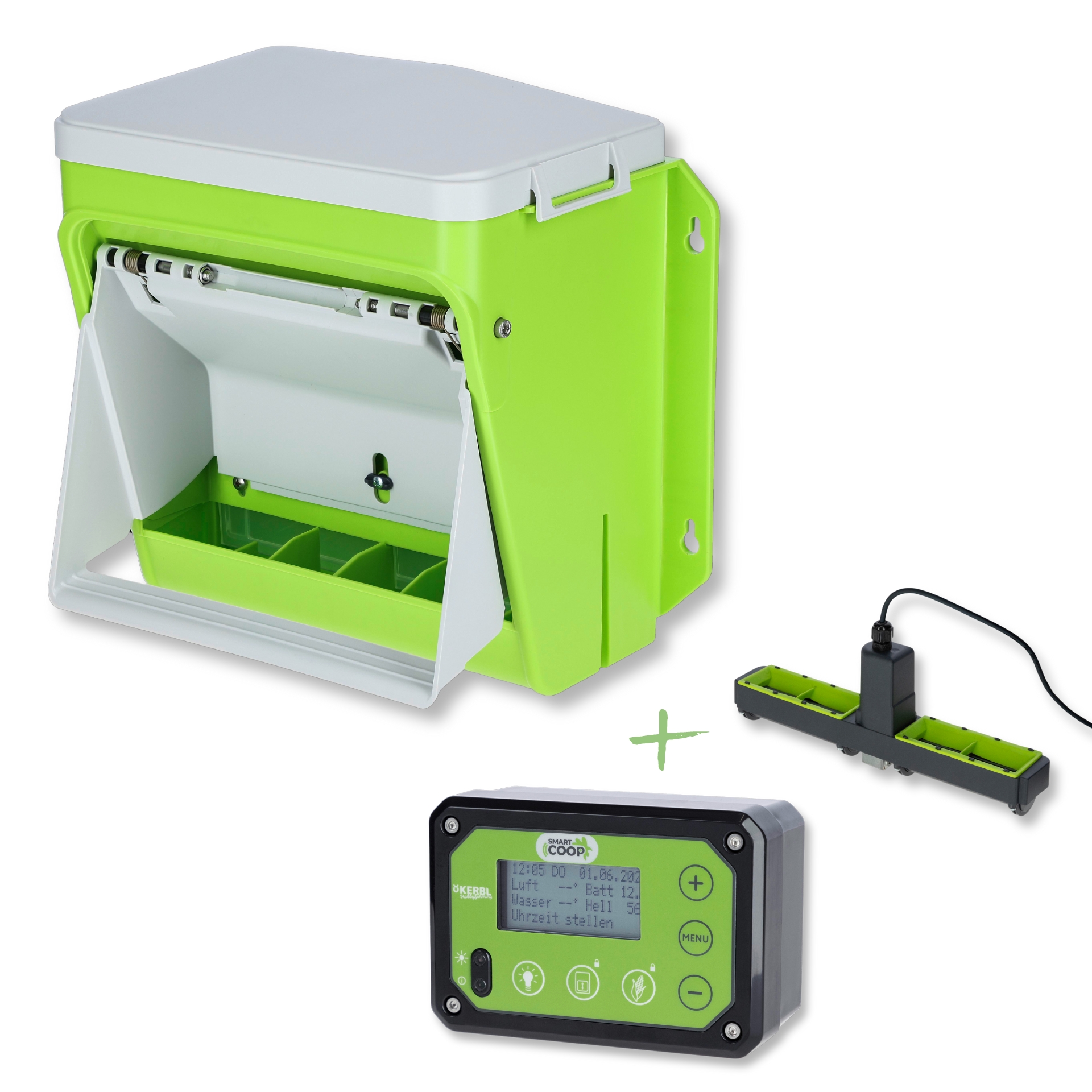 SmartCoop Feeder with Controller + Dispenser Set