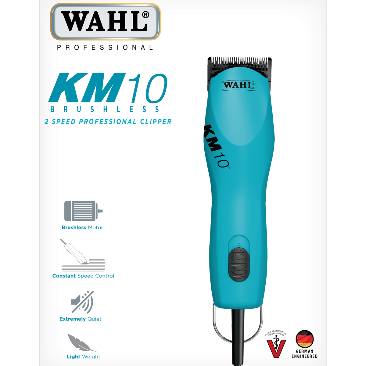 WAHL KM10 nyírógép fésű készlettel