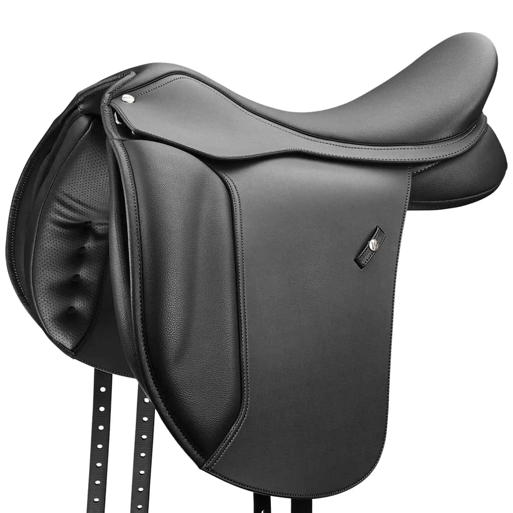 Wintec 500 Dressage Saddle, wide black 17"/43 cm