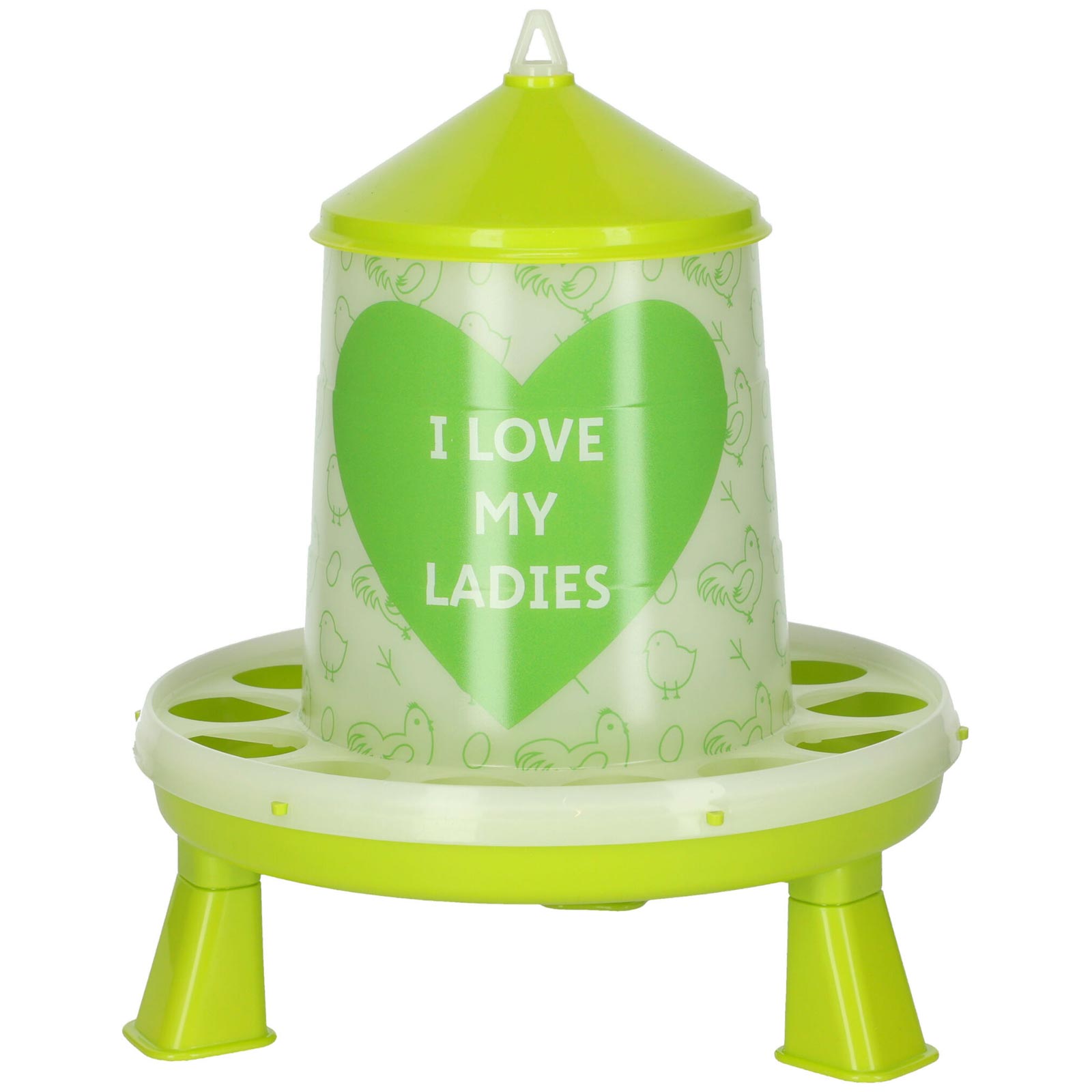 Automata etető lábakkal "I love my Ladies" 2,4 liter