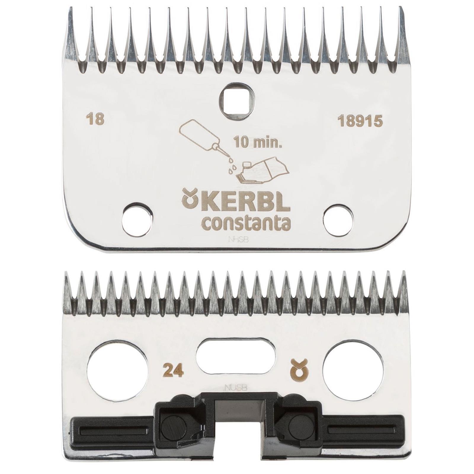 Kerbl nyírókés-szett ConstantaRodeo 3,0 mm, R6, 24/18 fogazat