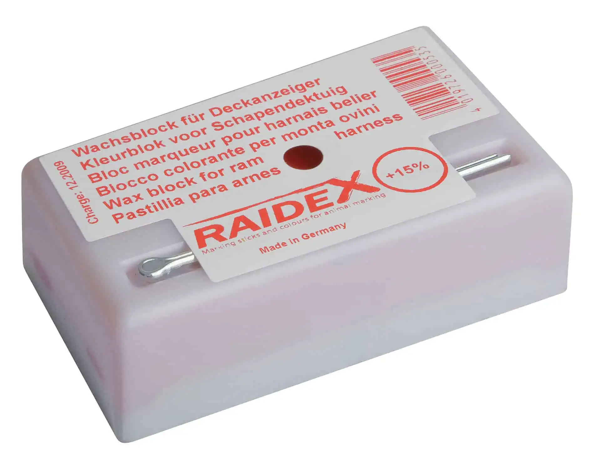 Raidex viaszblokk