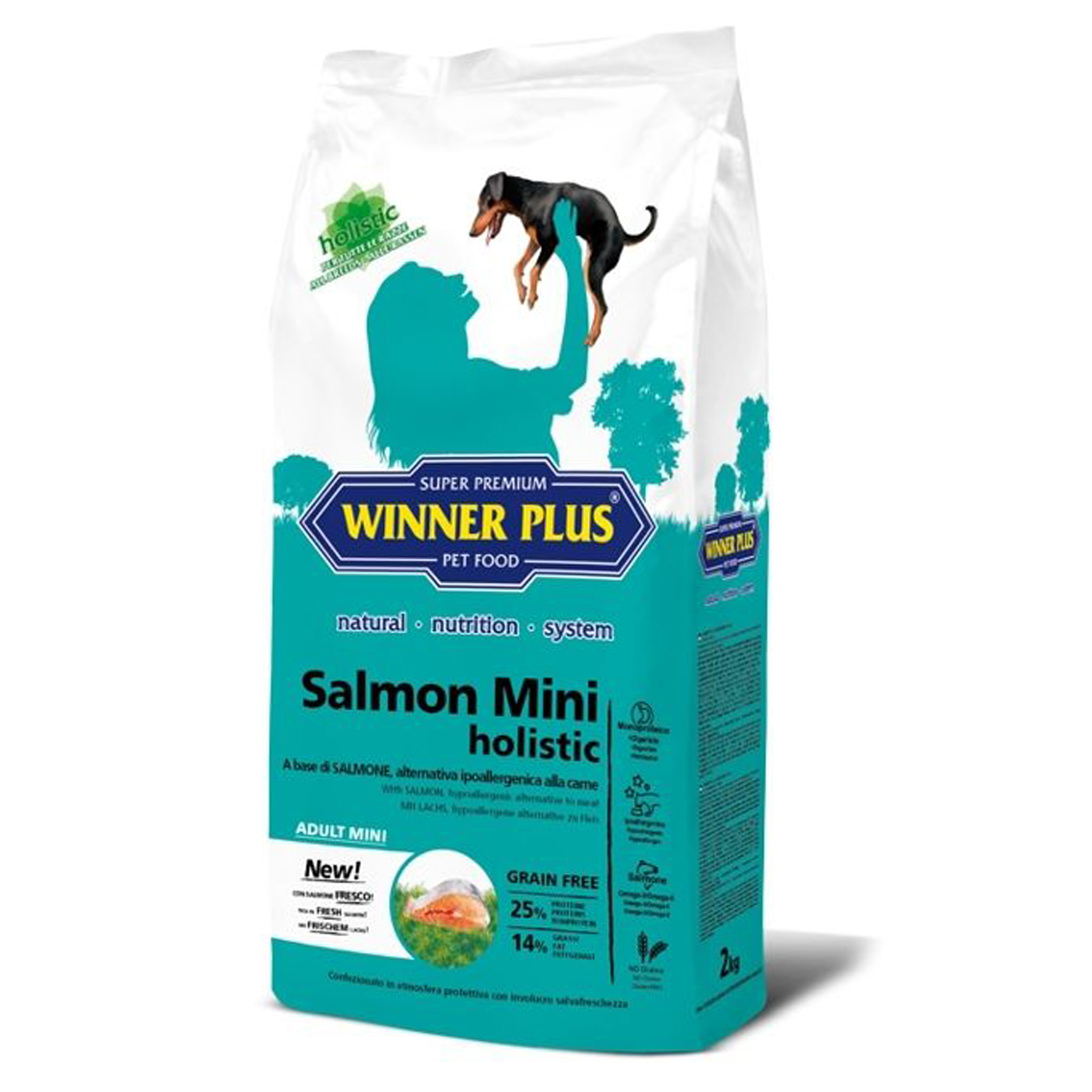 Winner Plus Holistic Salmon Mini kutyaeledel