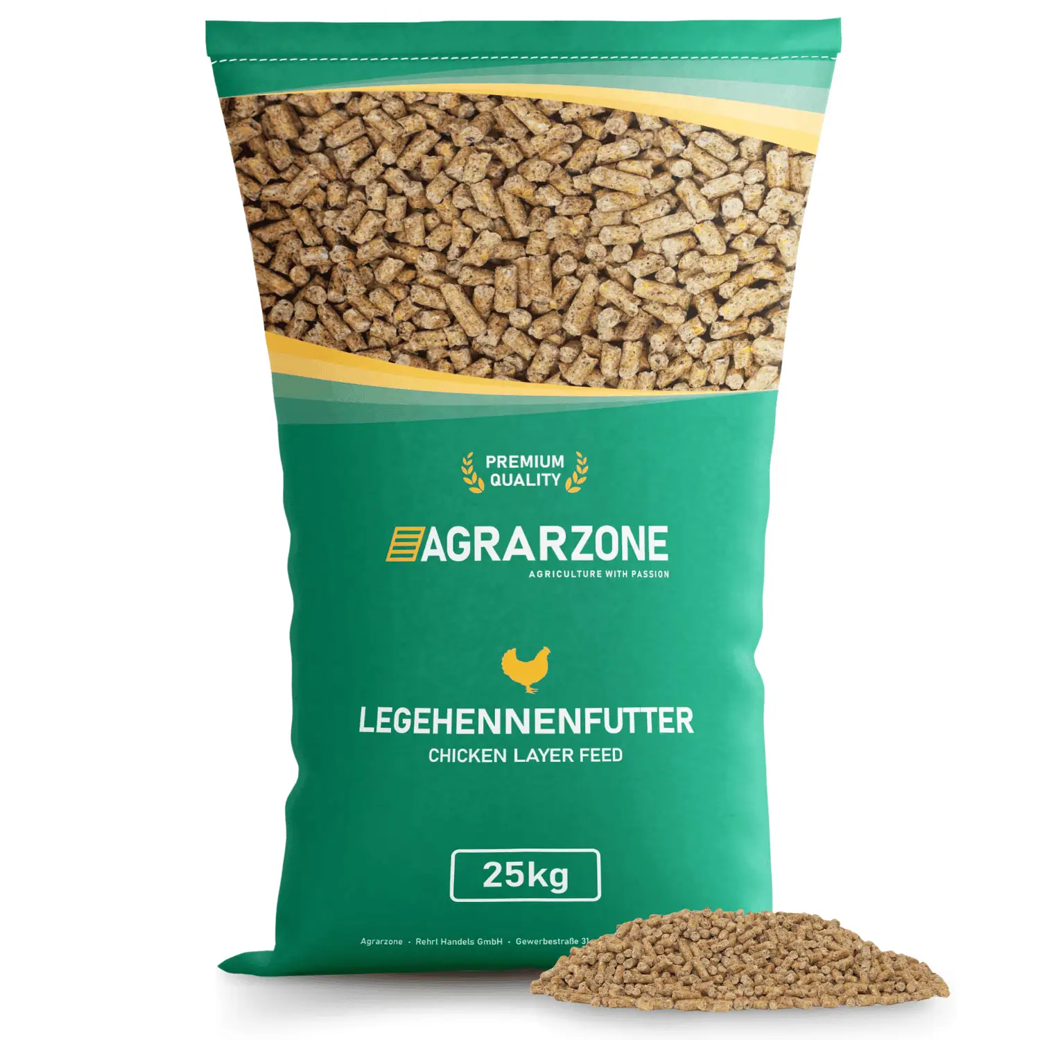 Agrarzone csirketáp tojótyúkoknak Premium Pellet 25 kg