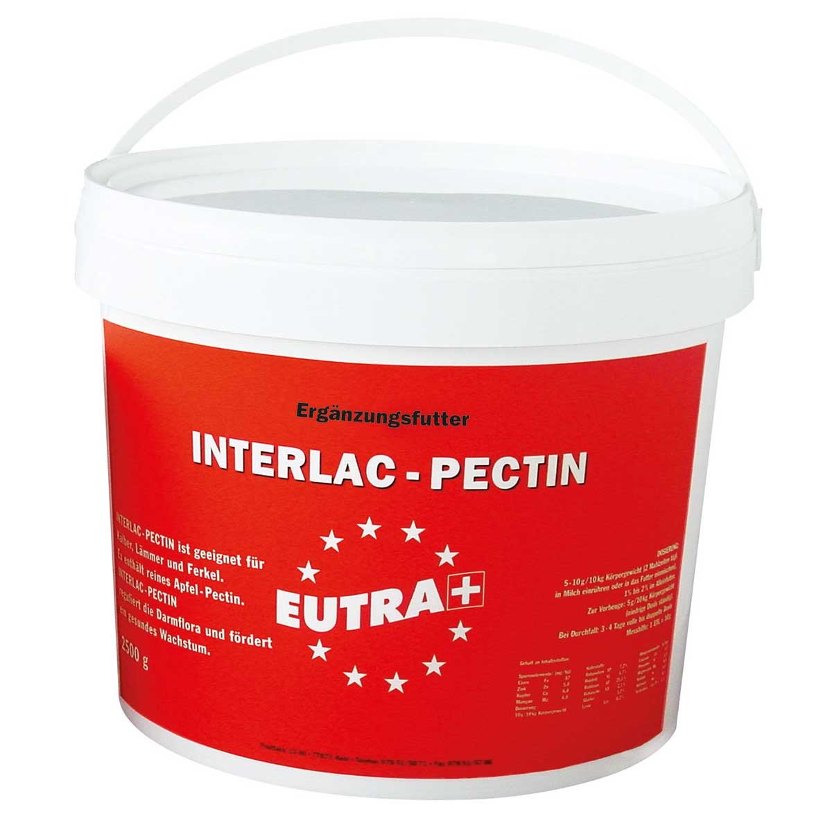 EUTRA hasmenésgátló INTERLAC-PECTIN 25 kg