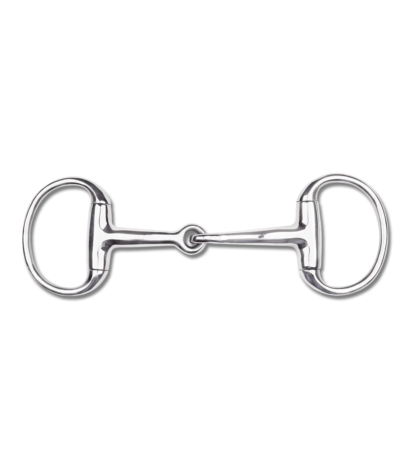 Pony Eggbutt Snaffle Bit, solid 10.5 cm