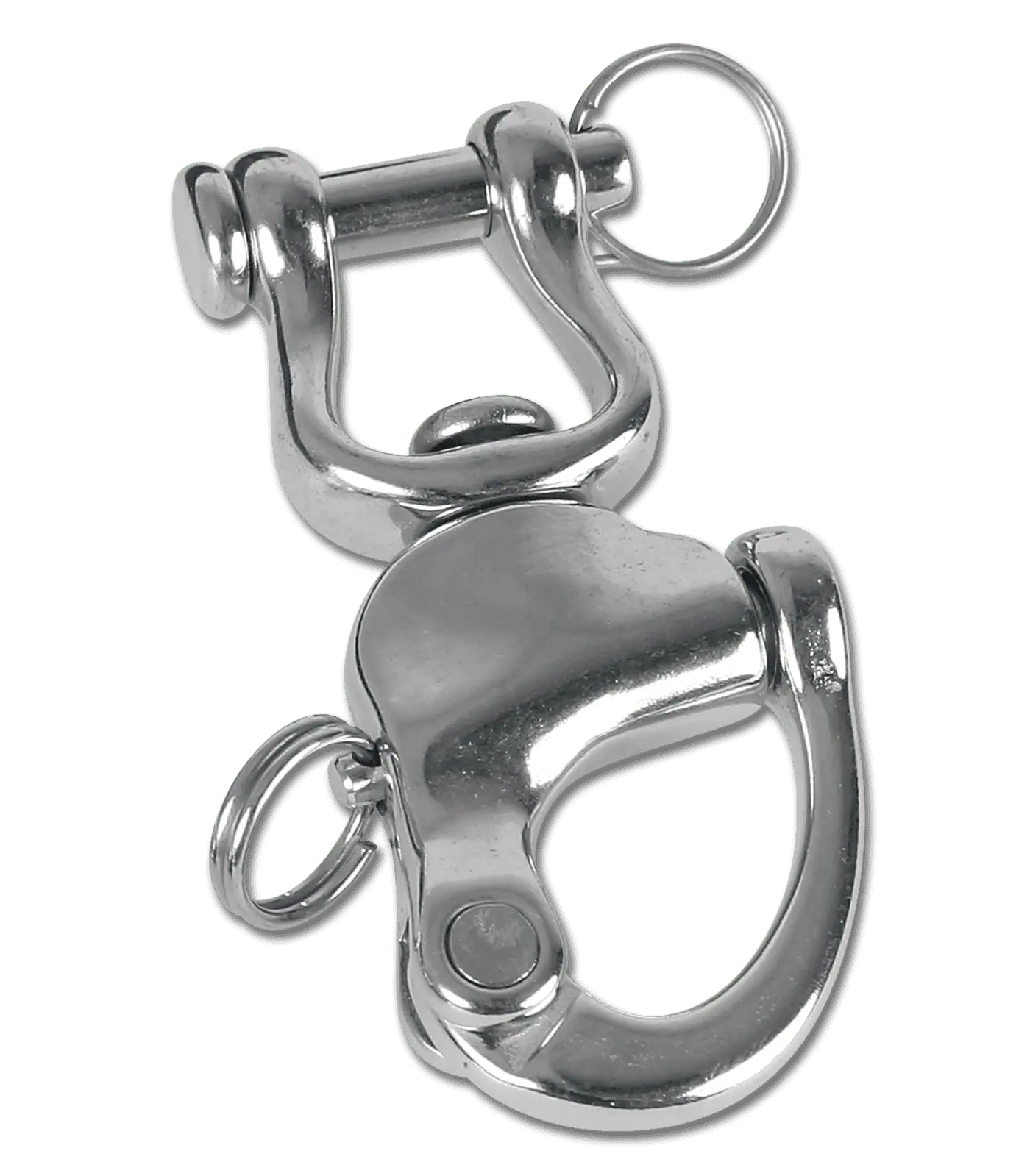 Safety shackle, stainless steel 90 mm 