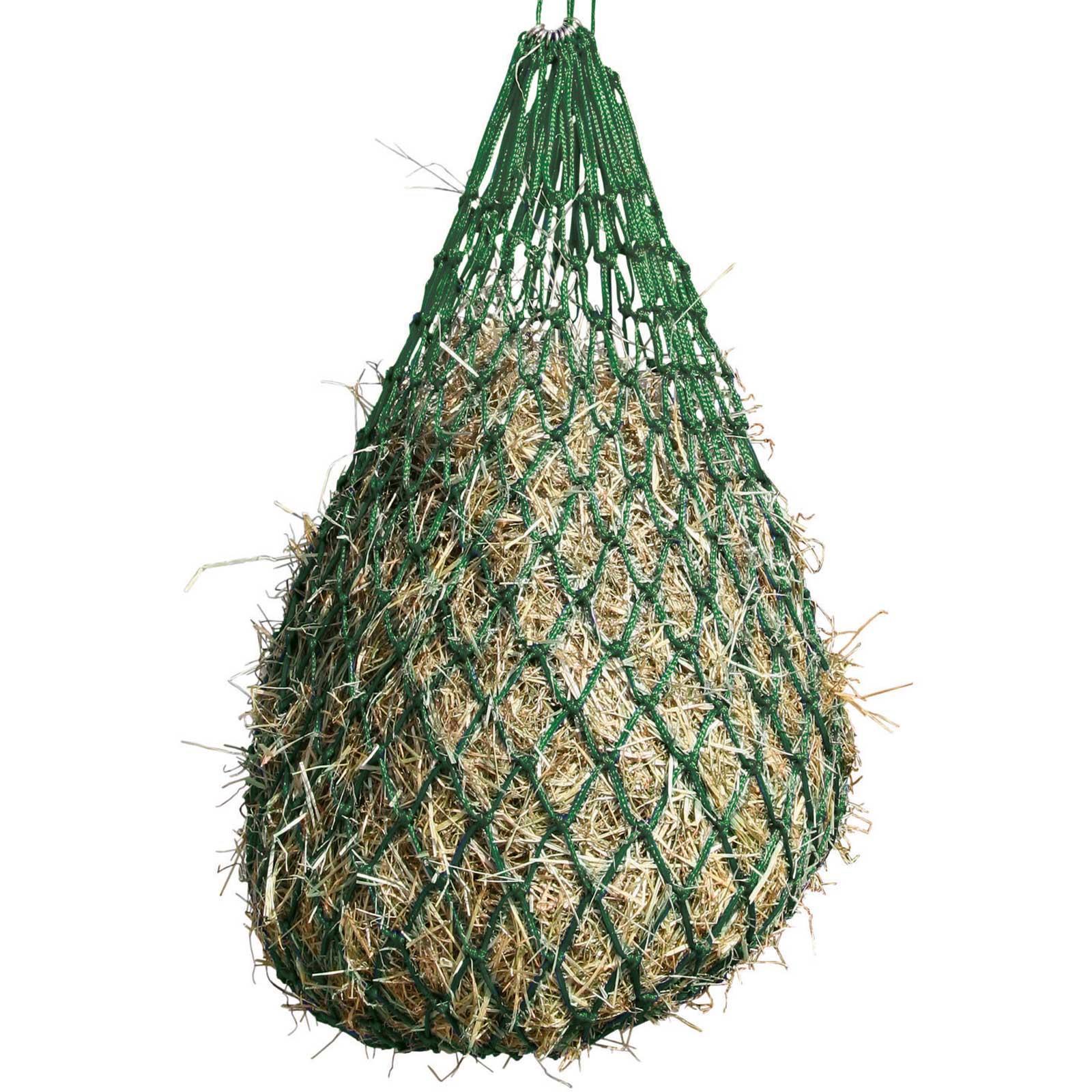 Szénaháló sűrű hálószemekkel 5x5cm Zöld