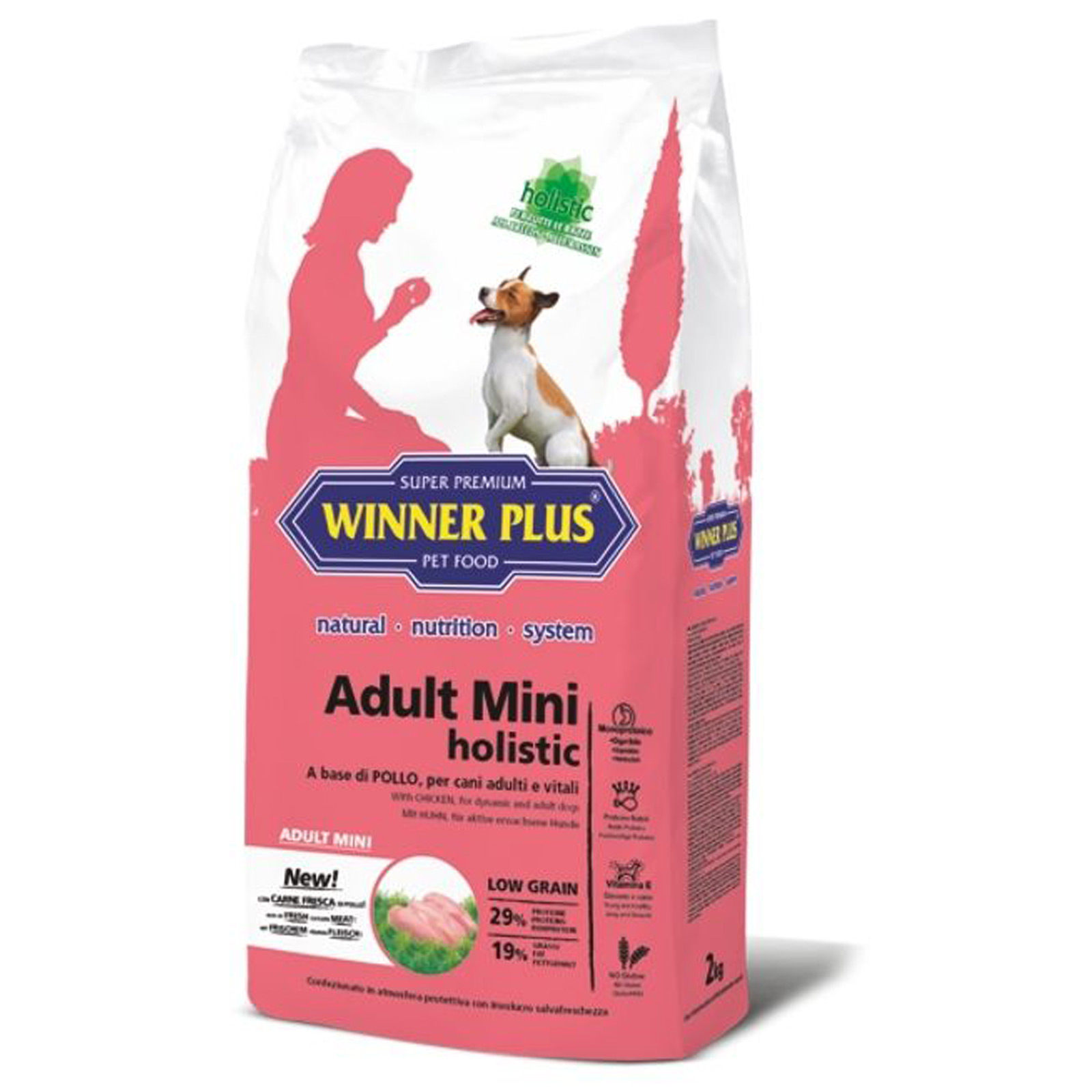 Winner Plus Holistic Adult Mini kutyaeledel 2 kg