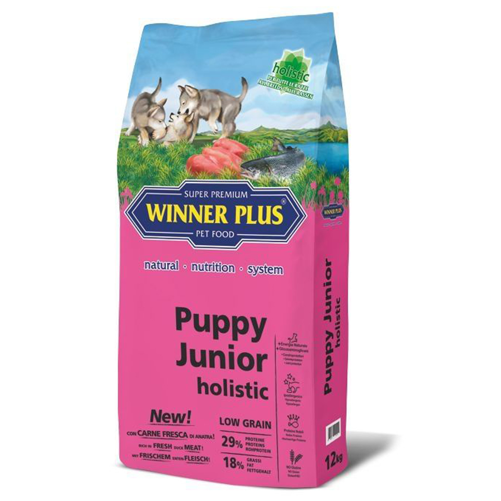 Winner Plus Holistic Puppy Junior kutyaeledel