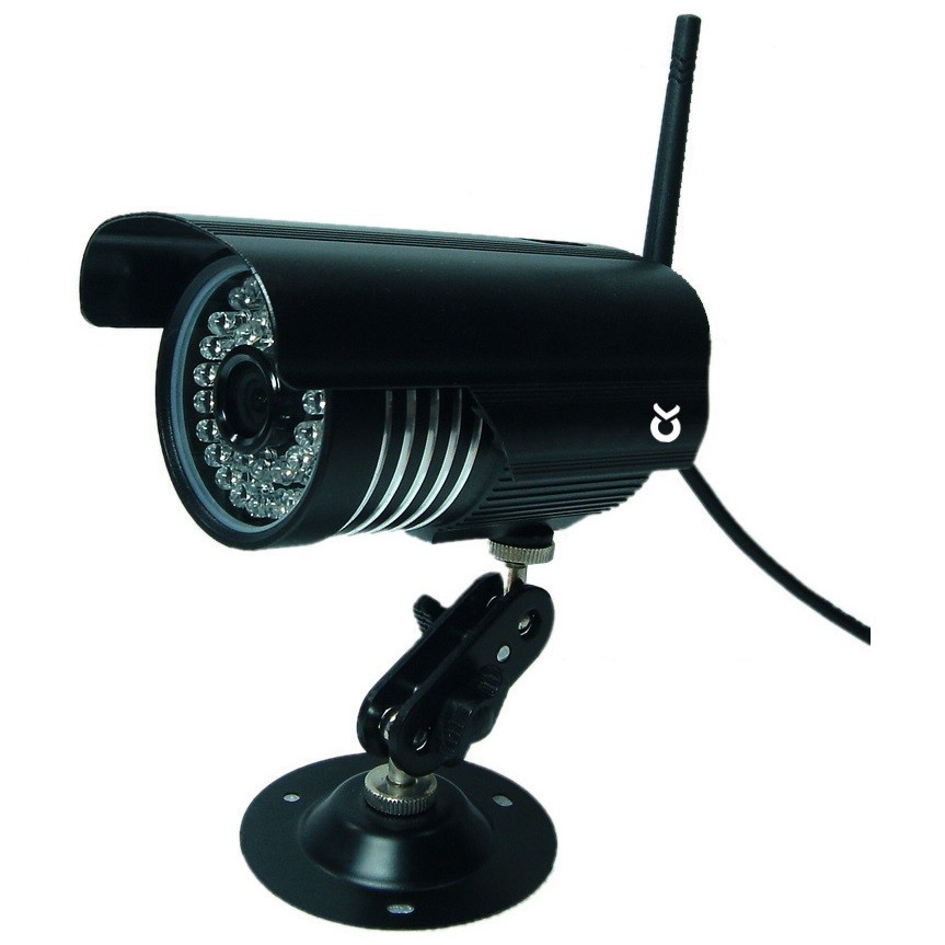 Kerbl kiegészítő istálló kamera, külső antennával és videokábellel együtt