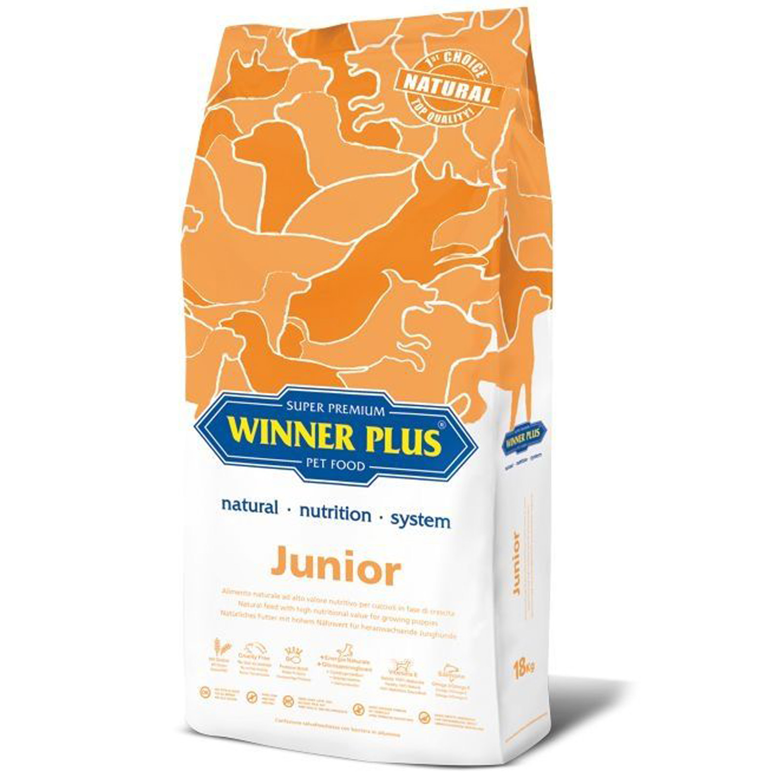 Winner Plus Super Premium Junior kutyatáp 3 kg