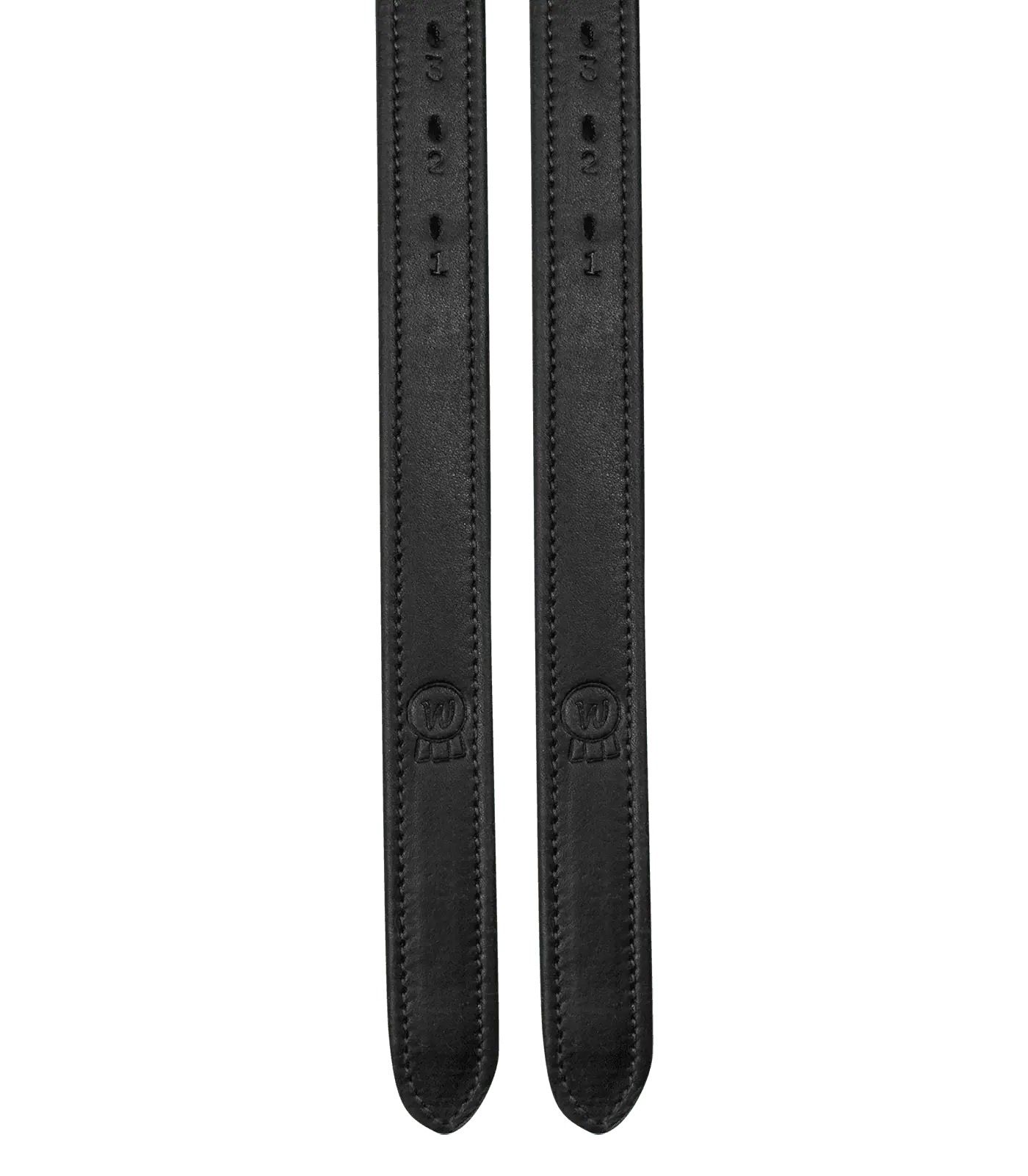 Premium Stirrup Leathers black 120 cm