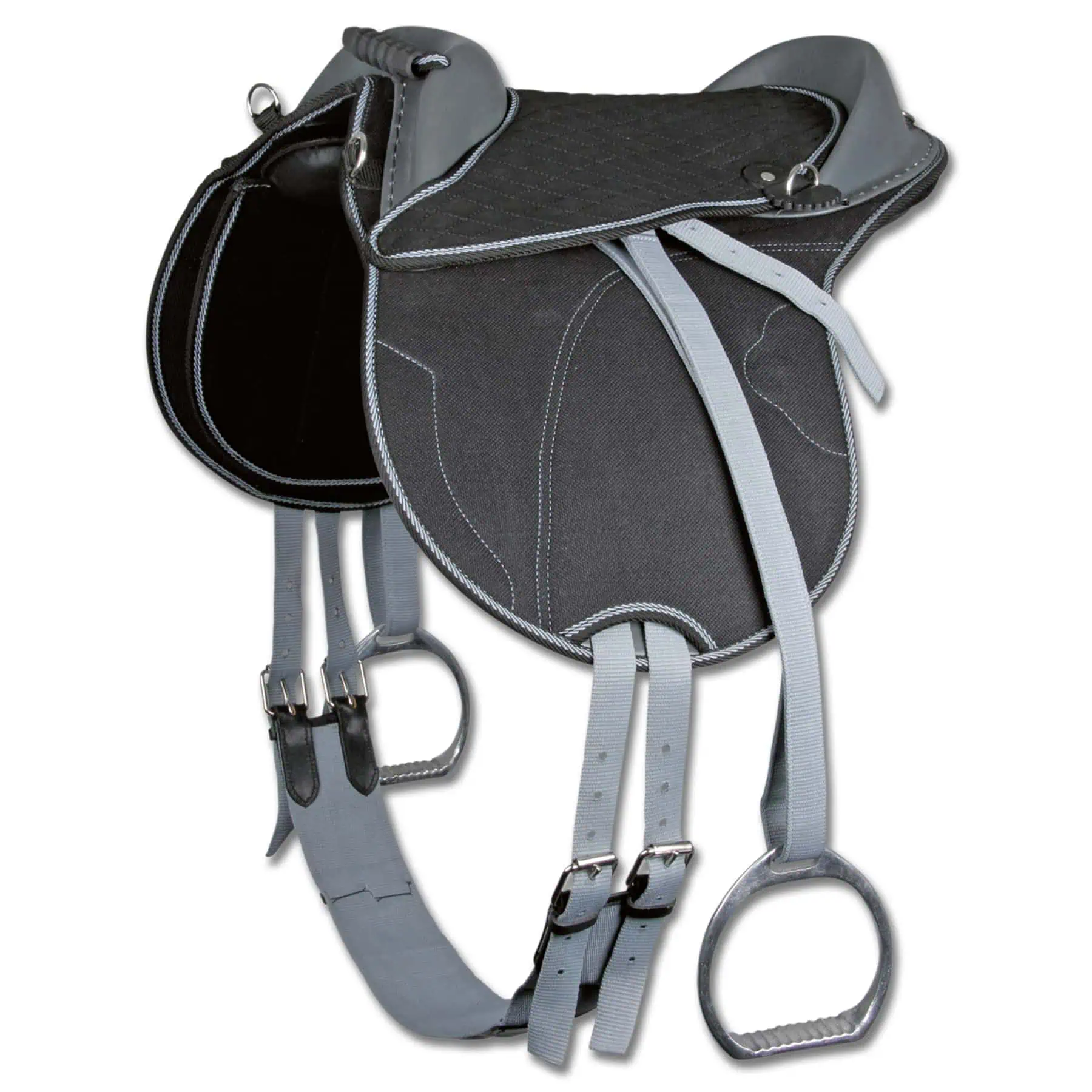 Kids’ Riding Pad black/gray 15"/38 cm