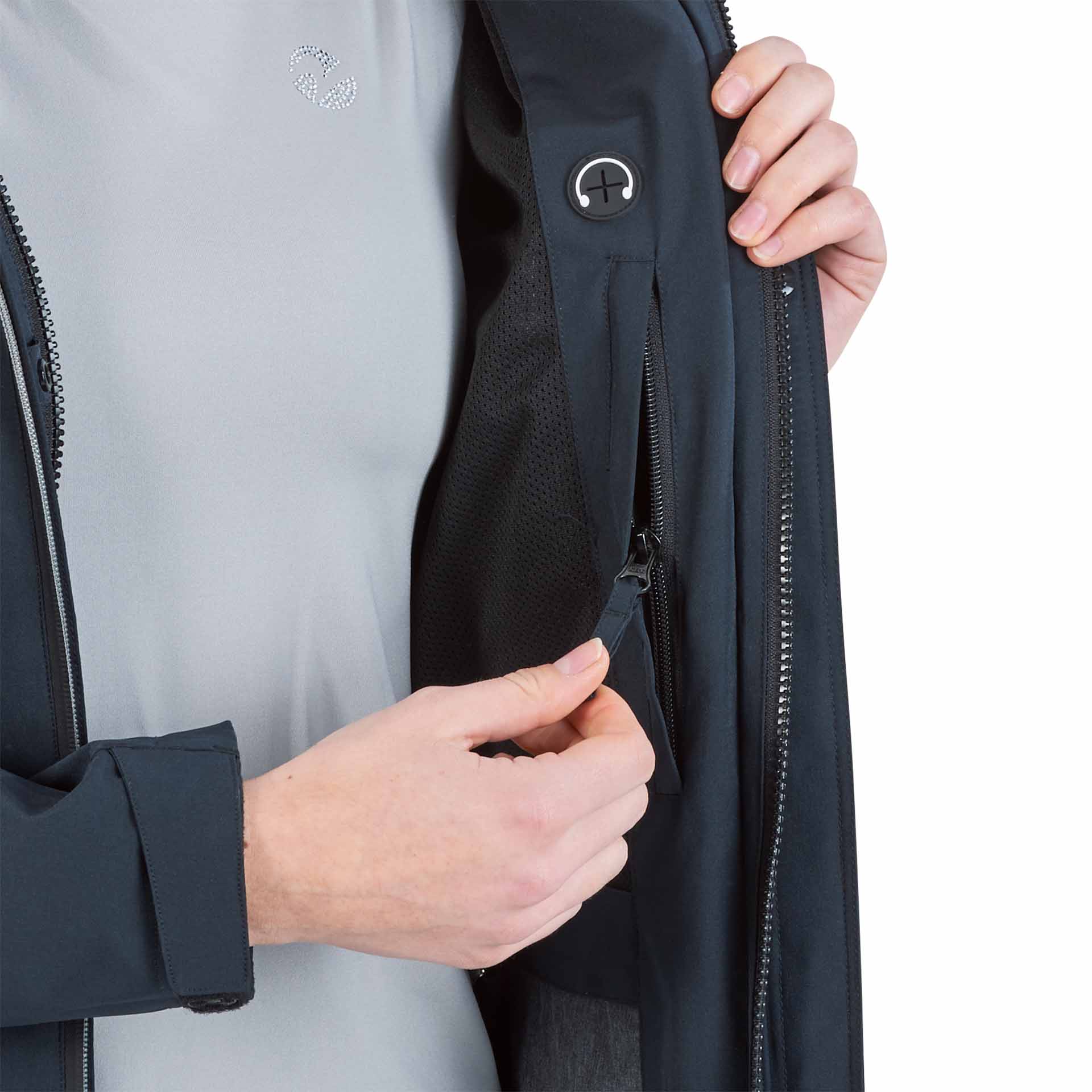 BUSSE kabát RYANA Plus XS fekete