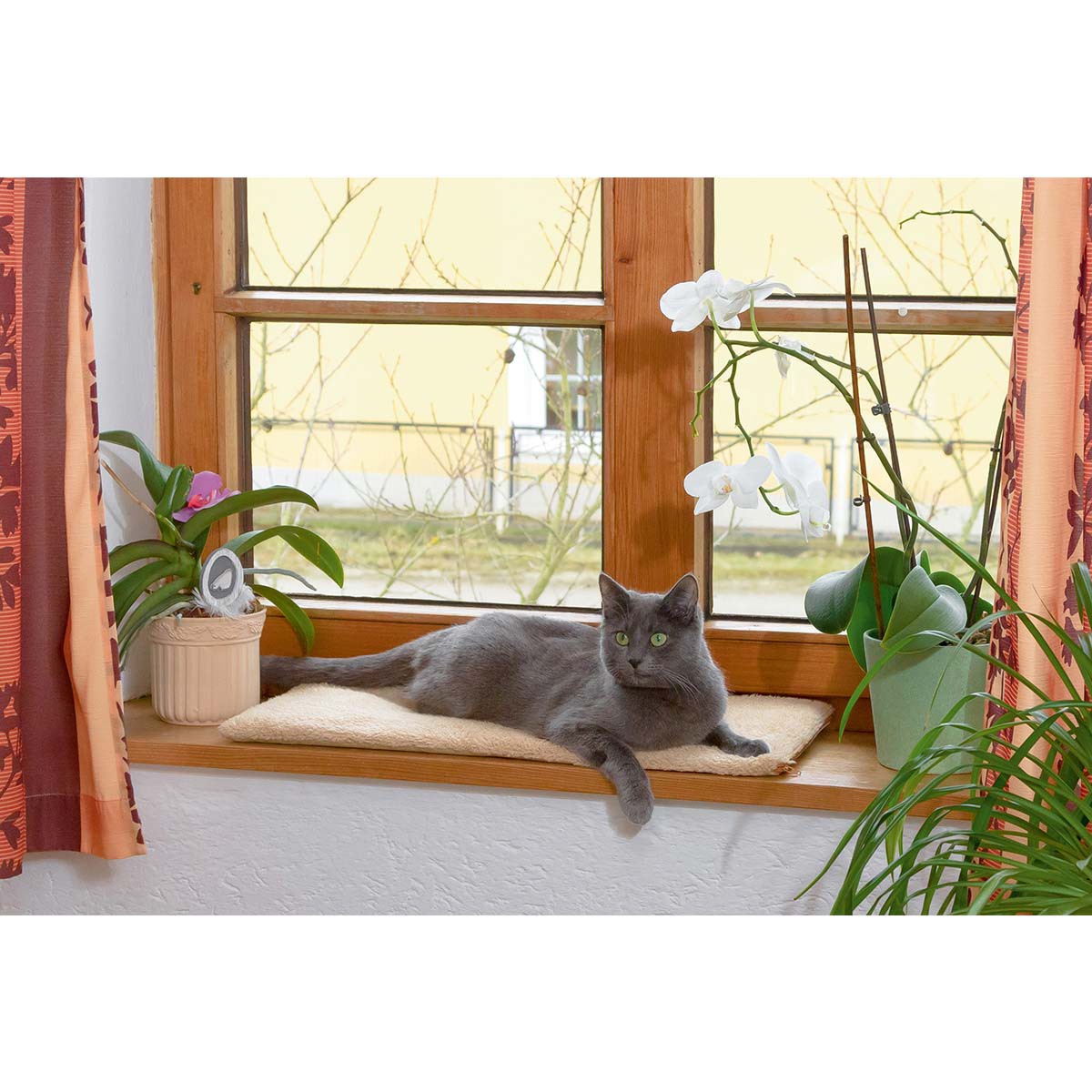 Kerbl ablakos nyugágy párna macskáknak, önmelegítő