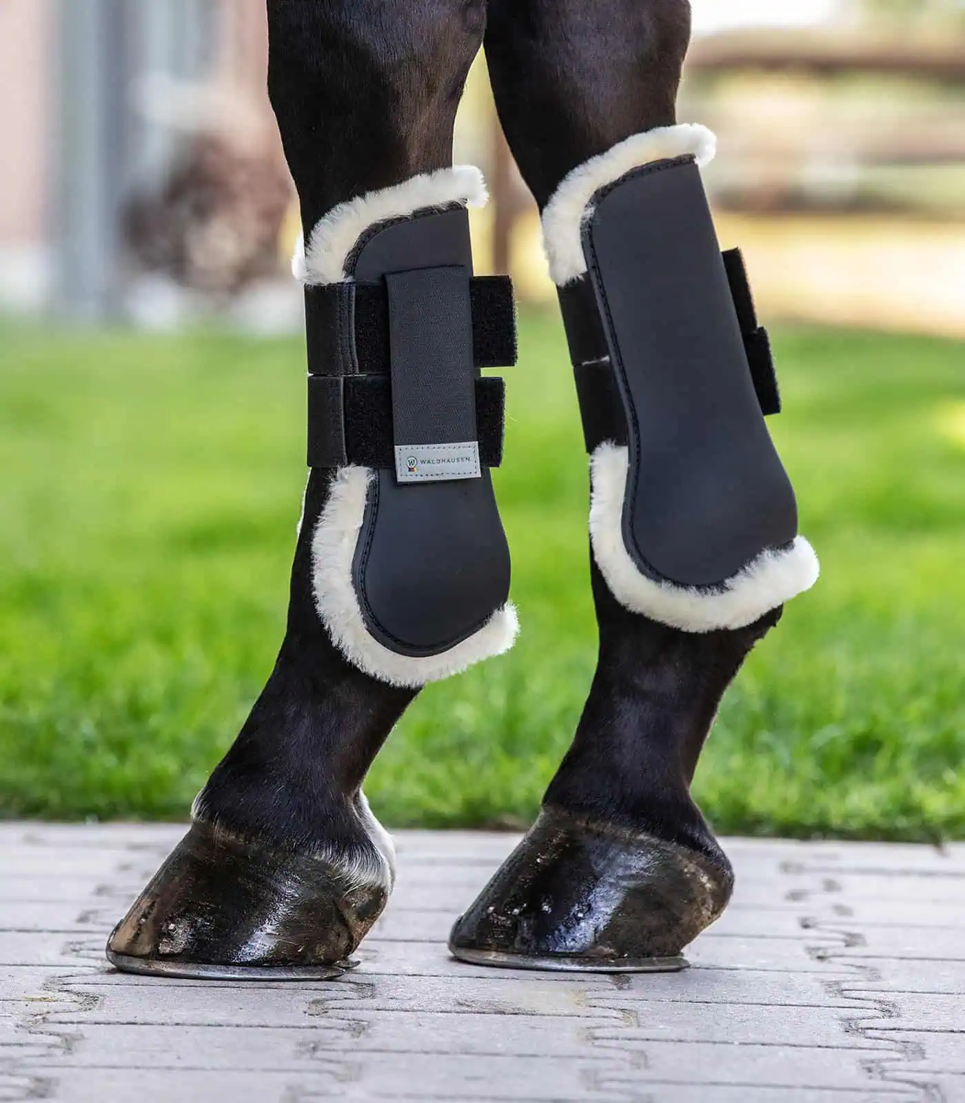 Lambskin Tendon Boots black FULL