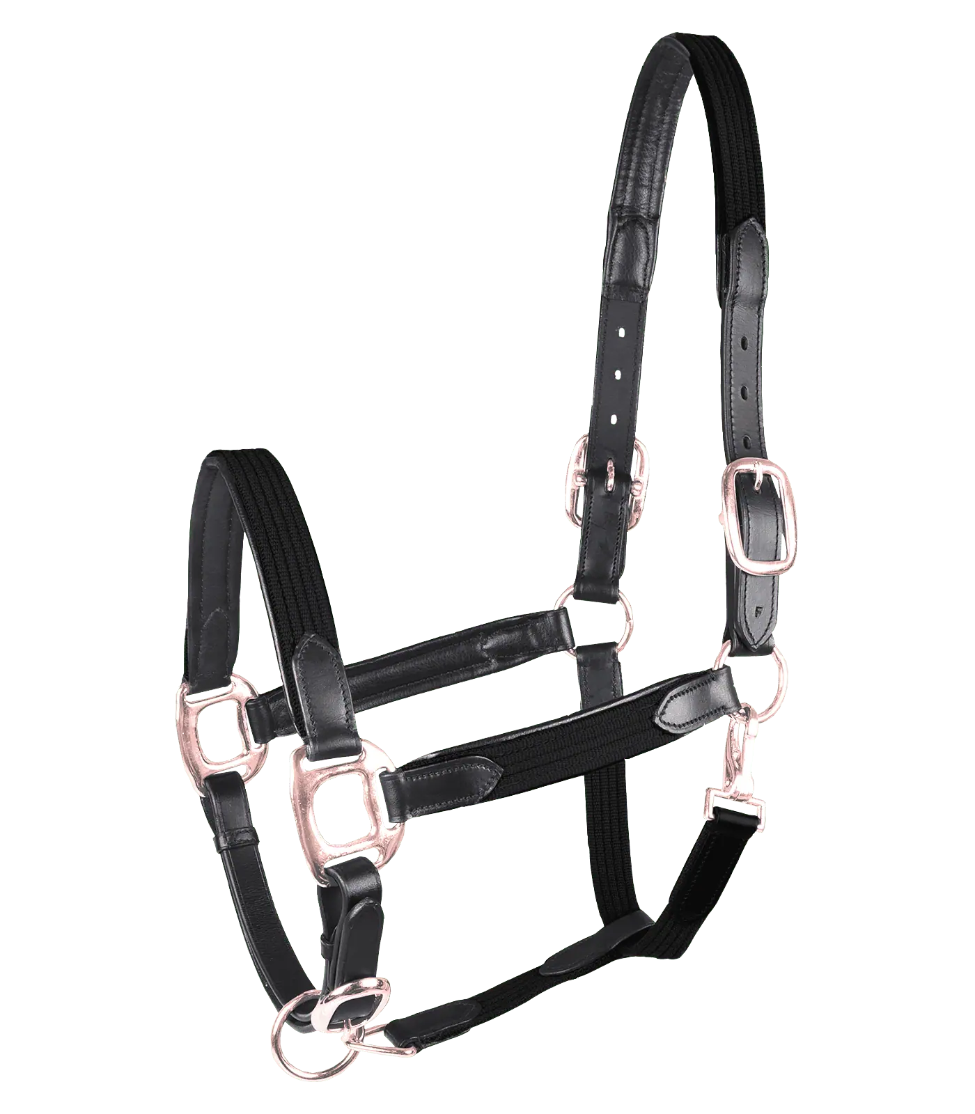 STAR MIX halter black/rose gold Pony