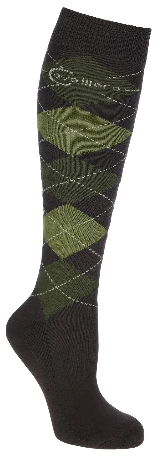 Socks Brescia, brown/khaki