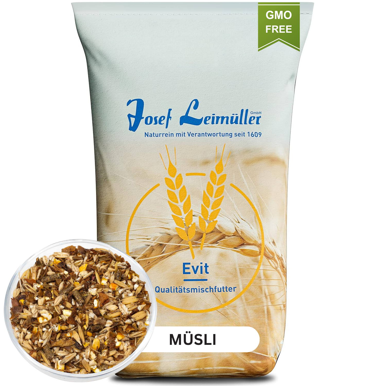 Leimüller gyümölcskeverék gyógynövényekkel és zabbal lovaknak 20kg