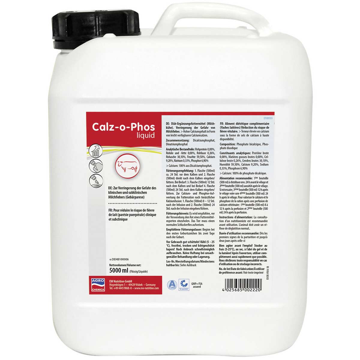 Calz-o-Phos folyadék 5000 ml