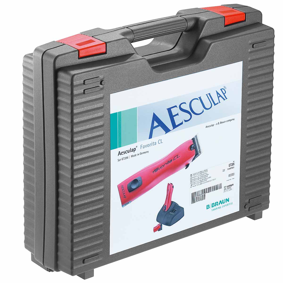 Aesculap Favorita CL nyírógép 2x akkumulátorral és toldófésu-készlettel