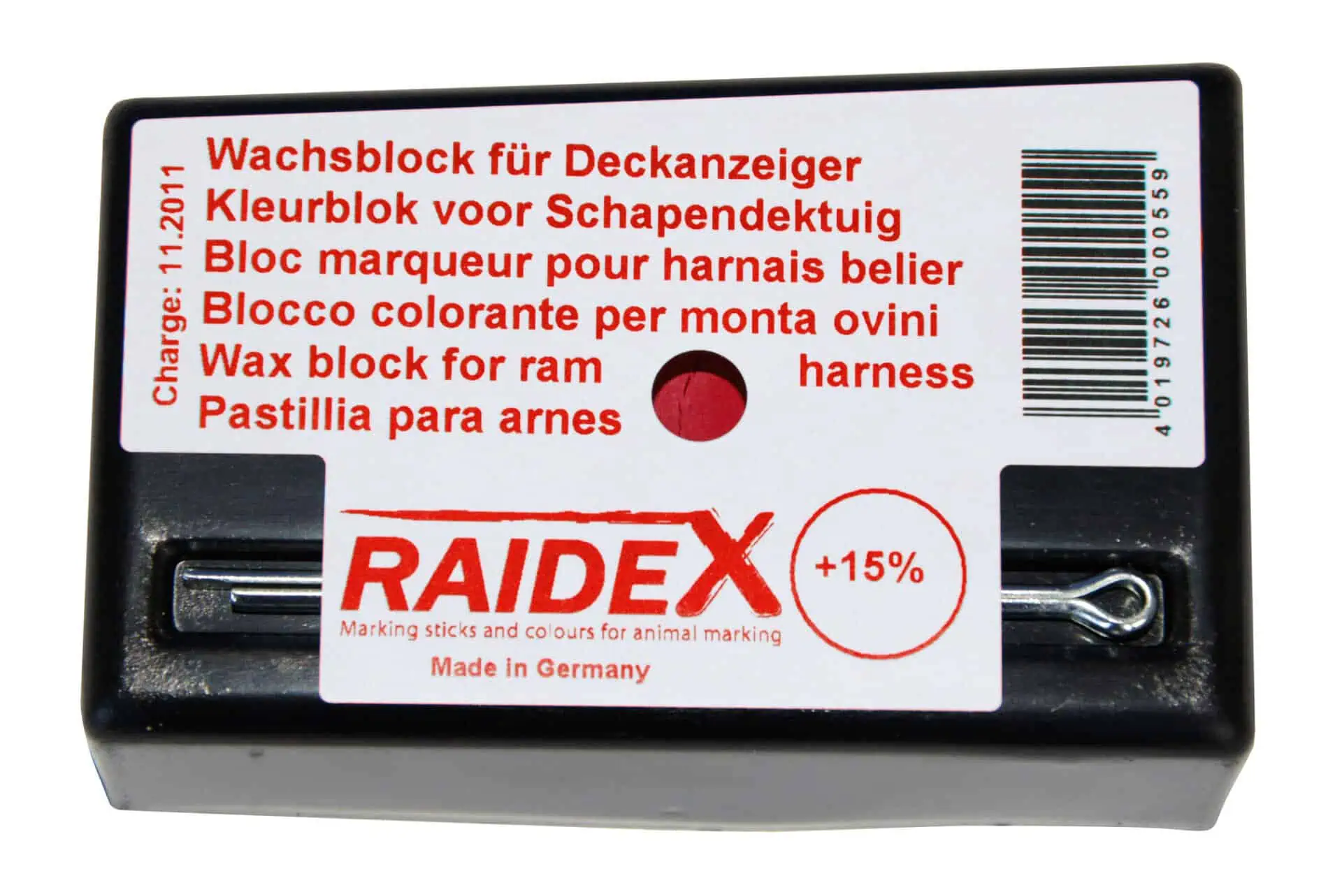 Raidex viaszblokk