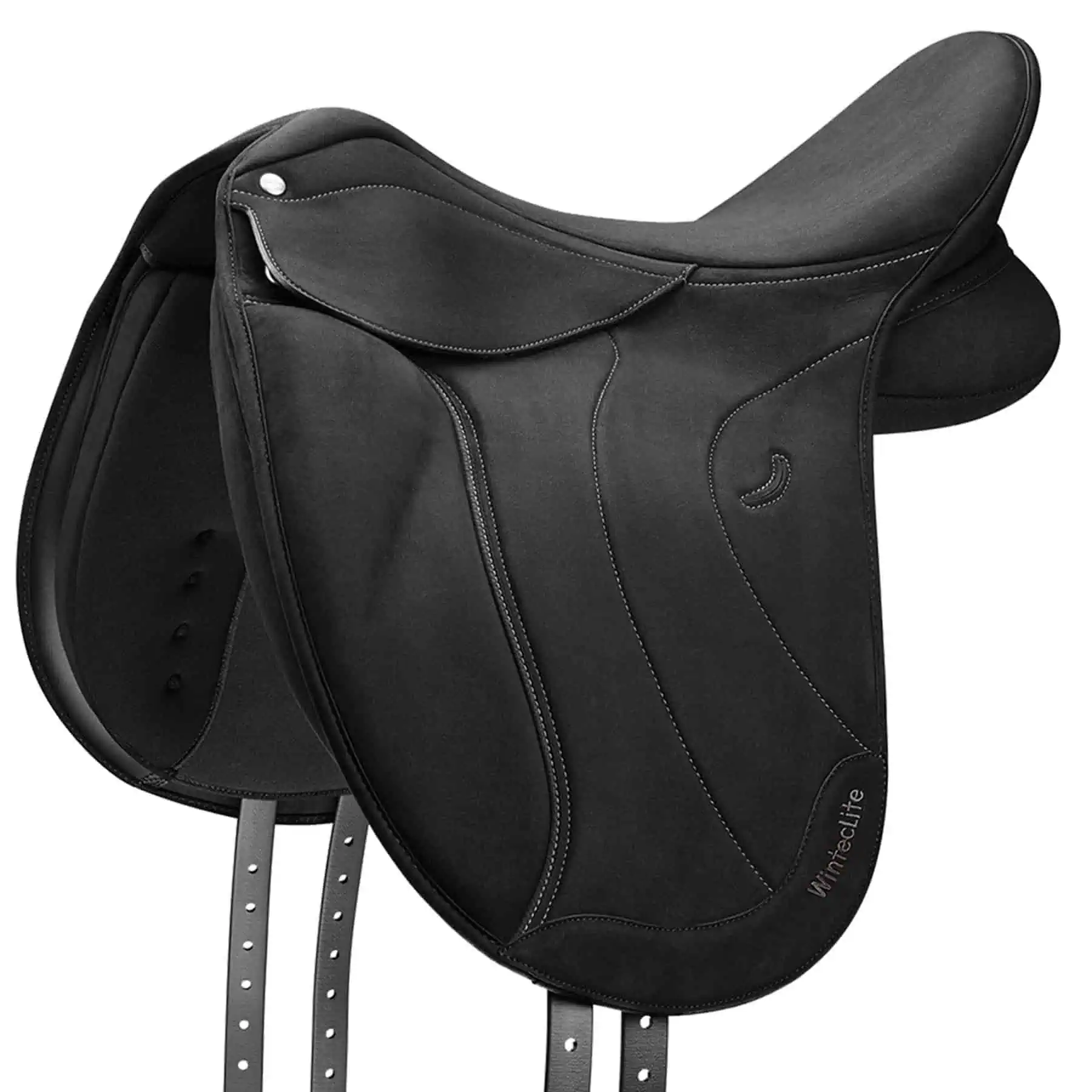 WintecLite D’Lux Dressage Saddle black 17"/43 cm