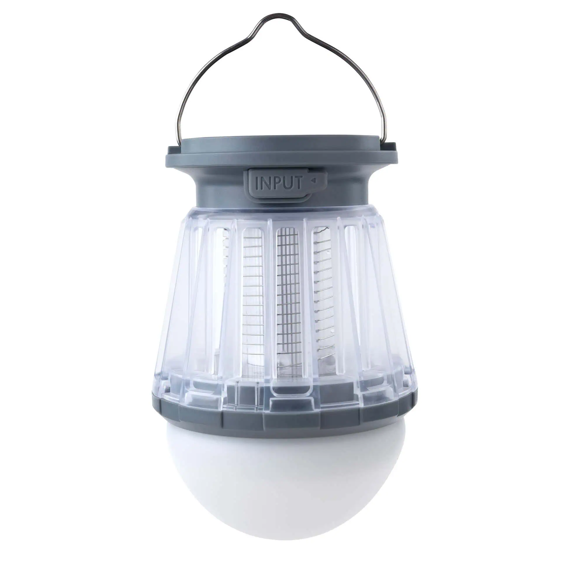 LED napelemes kempinglámpa szúnyog elleni világosszürke