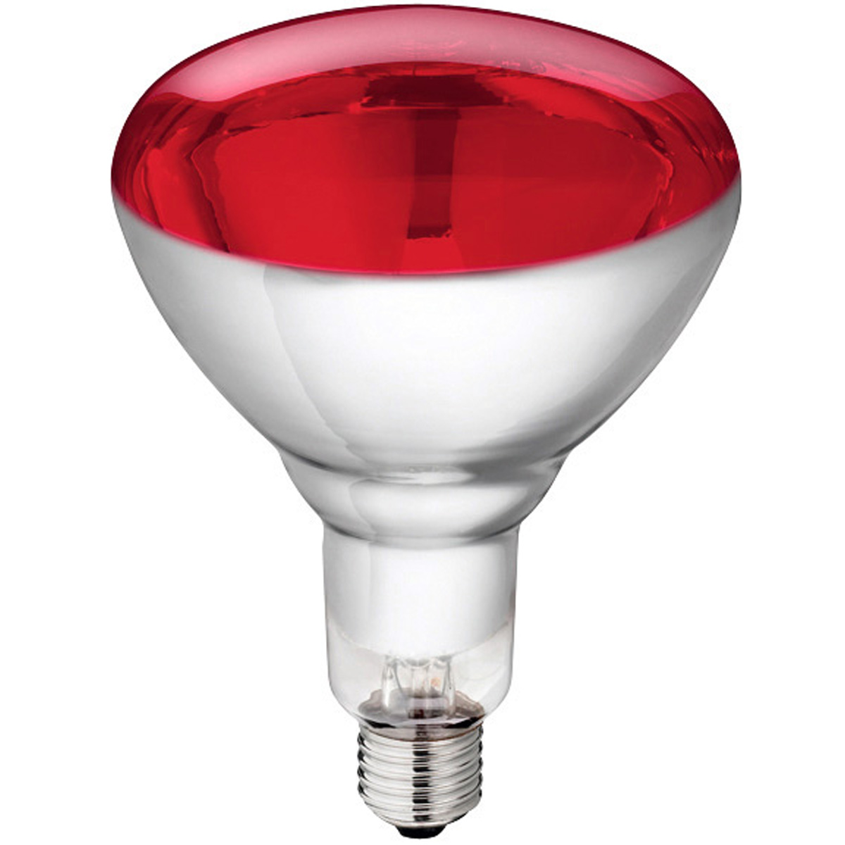 Philips edzett üveg lámpa Vörös 150 W